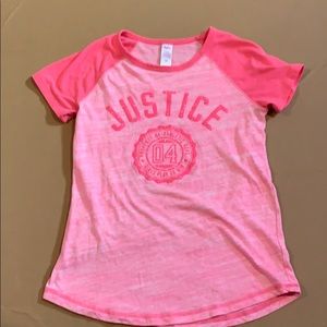 Hot Pink Justice Shirt